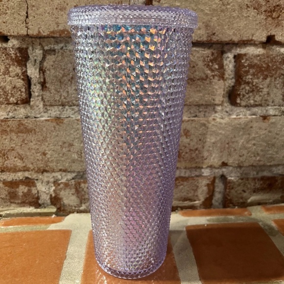 NEW Starbucks Holiday Limited Iridescent Unicorn Jewel Tumbler Venti 24oz Clear - Picture 8 of 13